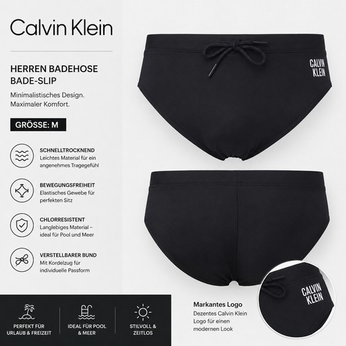 Calvin klein herren badehose - calvin,