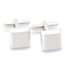 Manschettenknöpfe - quadratisch massiv Trapez