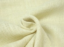 JUTE Stoff mit Lurex GOLD fein