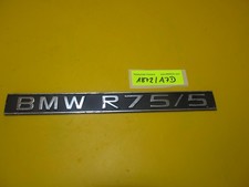 BMW R75 /5 Stück Emblem Typenschild Platte Schriftzug Typenschild type plate