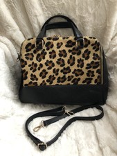 Italien Leder Tasche Fell neu