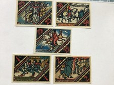 Paderborn -  5x Notgeld -