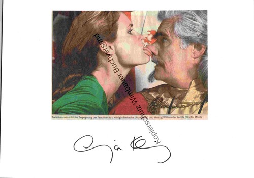 Original autogramm anja - anja, kling