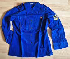 TOP FDJ Hemd Bluse DDR Kinder-GR. 170 Dederon neuwertig mit Abzeichen