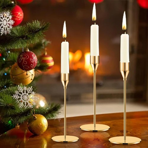 Messing kerzenständer gold - kerzenständer,