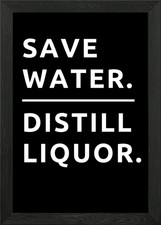 Gerahmtes Wandbild Poster