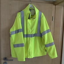 Rofa Fleece Warnjacke  Sicherheitsweste Größe 60/62 Neuwertig Gelb