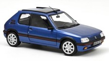 PEUGEOT 205 GTi 1.9 with Windowroof - 1992 - Miami blue - NOREV 1:18
