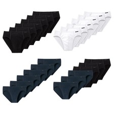 SCHIESSER Herren Slip 6er Pack