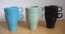 6x Ikea Färgrik Tasse