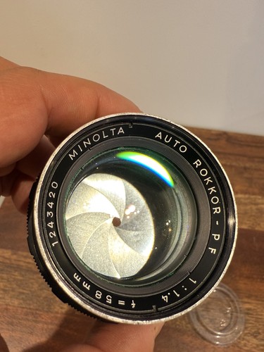 Vintage minolta auto rokkor - vintage,