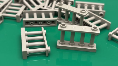Lego zaun gespindelt 1x4x2 mit - lego,