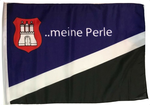 Fahne flagge hamburg meine - flagge,