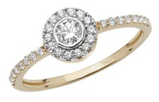 Klassischer 9 ct/Karat Gelb