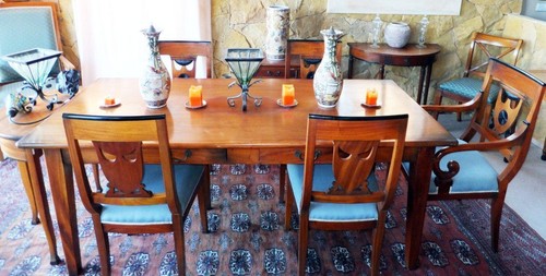 Edelholz tisch schreibtisch - tisch,