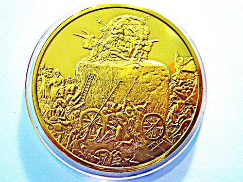 Medaille the art treasures - ,