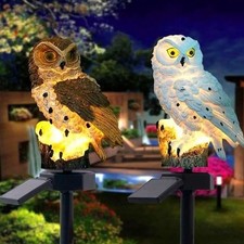LumaOwl™ Solar LED Eule