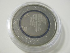 5 Euro Münze " Blauer Planet