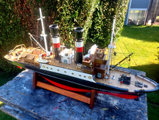 Standmodell oder RC Modell eines Hochseeschleppers