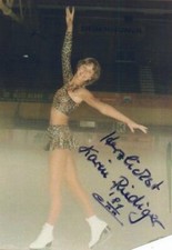 Autogramm - Karin Riediger