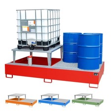 Auffangwanne für 2 x IBC / 1