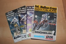 8 Stück Moto Cross Programmhefte Hallencross Stuttgart
