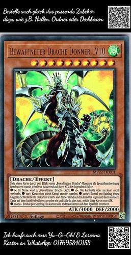 Bewaffneter drache donner lv10 - drache,