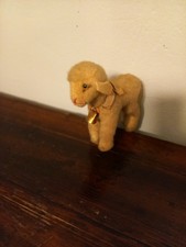Original Vintage Steiff Lamm "Lamby" 50er-60er Jahre ca 14 cm Lang 