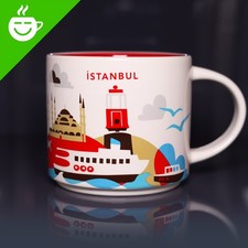 » STARBUCKS City Mug » ISTANBUL « NEU » Tasse YOU ARE HERE YAH Türkei Turkey