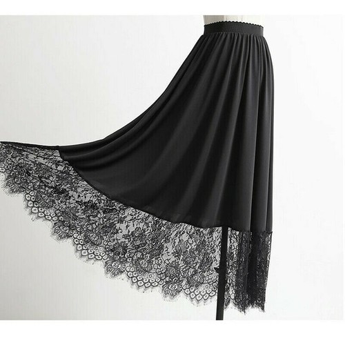 Damen lang unterrock spitze - damen,