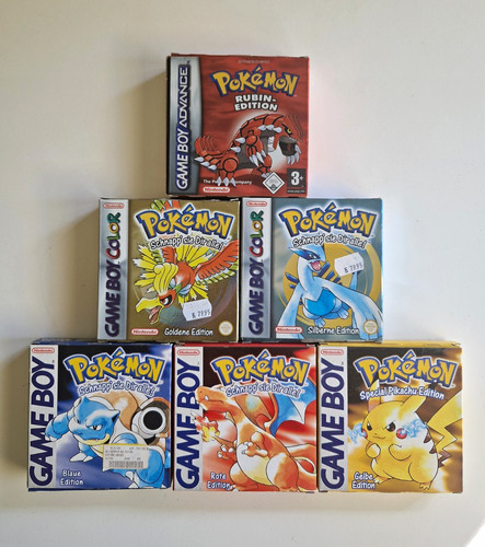 Pokémon game boy sammlung ovp - sammlung,
