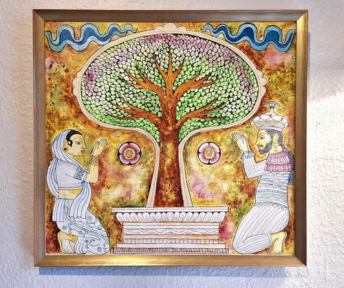 Indische malerei volkskunst - indische,