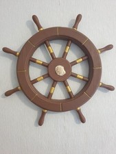 Steuerrad - Holz - 35x6 cm - 