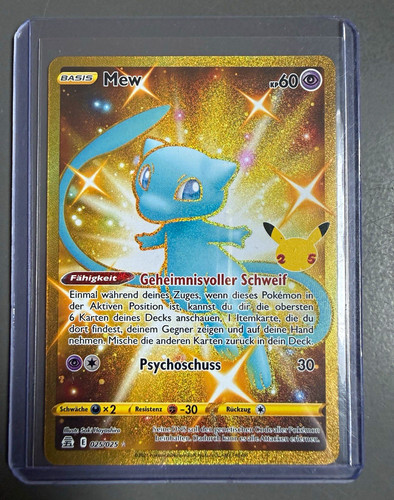 Pokémon tcg mew - mew, 025/025