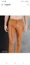 Herren Lederhose Lederjeans
