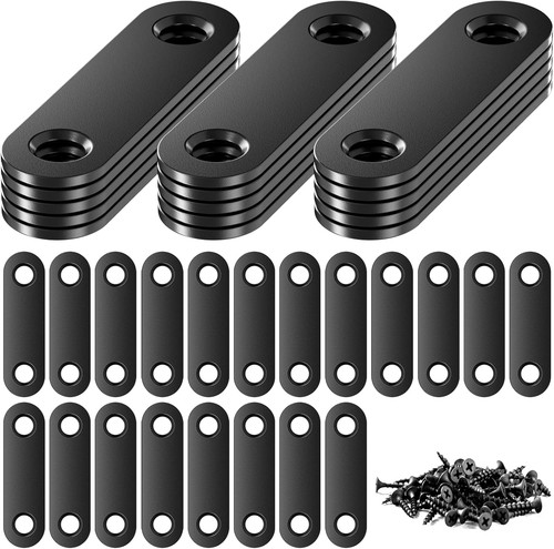 Flachverbinder schwarz 35 - schwarz,,