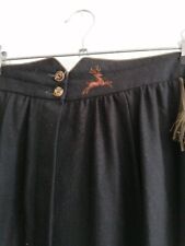 Trachten Rock von Perry Landhaus Gr. 44 schwarz