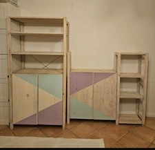 Ivar Regal mit 2 Schränken