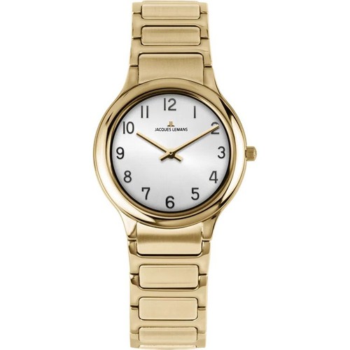 Uhr 30mm edelstahl ip gold - uhr,
