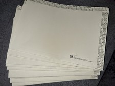 16 Stück Mappei Fächermappe