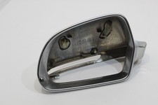 Audi A8 4E D3 ns links Chrom Aluminium Spiegelgehäuse Abdeckung Original
