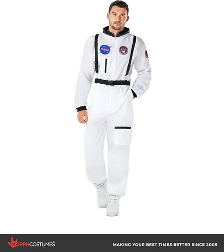 Weißes astronaut kostüm - weißes,
