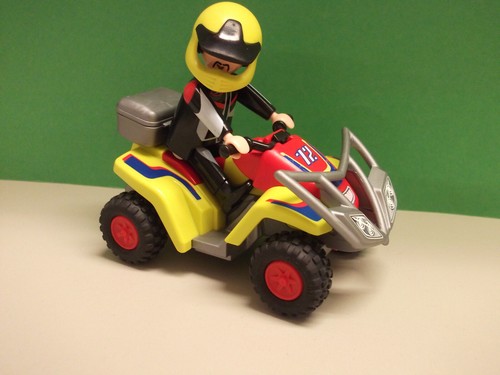 Playmobil quad figur racing - playmobil,