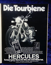 Hercules Wankel W 2000, originale  Werbung aus 1976