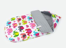 Baby 0-12M Fußsack "Elefants"