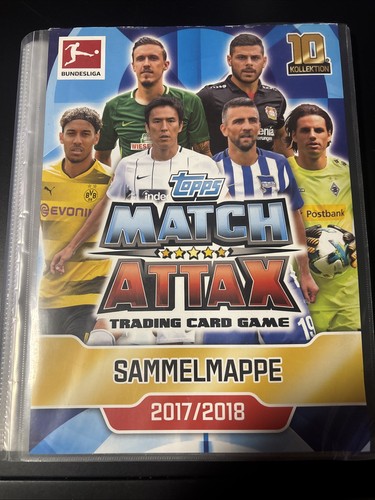 2017 2018 topps match - match, attax
