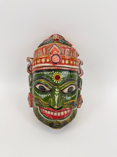 Indische holzmaske - indische,