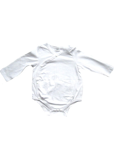 Baby body wickelbody weiß - wickelbody,