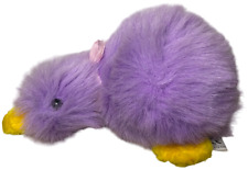 Linda Nürnberg Plüsch Ente Violett Lila Plüschtier Kuscheltier Stofftier Retro