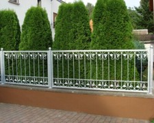 Schmiedeeisen Eisenzaun Zaun Zäune Monaco-Z140/200 Zink